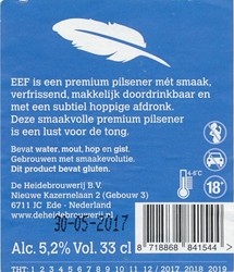 De Heidebrouwerij, Eef Premium Pilsener