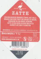 Brouwerij 't IJ, Zatte