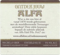 Alfa (Meens Bierbrouwerij), Alfa Edel Pils