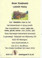 Boer Koekoek, Lekkûh Maisy