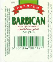 Bavaria, Barbican Premium Non Alcoholic Apple