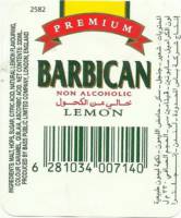 Bavaria, Barbican Premium Non Alcoholic Lemon