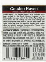 Bavaria, Gouden Haven Premium Pils Lager