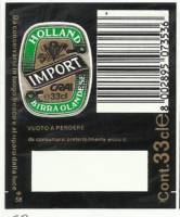 Bavaria, Import Birra Olandese