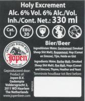 Jopen B.V., Holy Excrement
