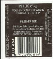 Bavaria, Super Select Pilsener Bier