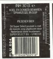 Bavaria, Super Select Pilsener Bier