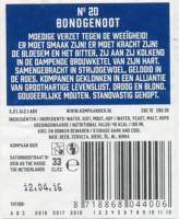 Kompaan Dutch Craft Beer Company, Bondgenoot No 20