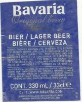 Bavaria, Bavaria Original Brew Bier / LagerBeer / Biere / Cerveza