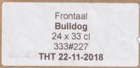 Brouwerij Frontaal, Bulldog
