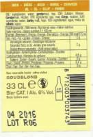 Budelse Brouwerij, Goudblond