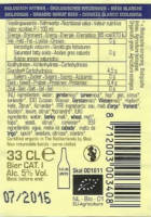 Budelse Brouwerij, (Witte Parel) Biologisch Witbier