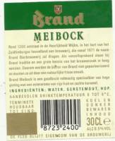 Bierbrouwerij Brand, Meibock