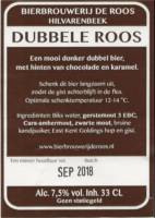Bierbrouwerij De Roos Anno 1877, Dubbele Roos