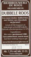 Bierbrouwerij De Roos Anno 1877, Dubbele Roos