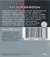 Bavaria, keizerskroon Premium Pilsener