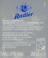 Bavaria, Schultenbräu  Radler Citroen