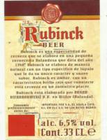 Bierbrouwerij Brand, Rubinck Beer