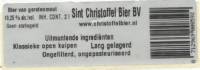 Speciaalbierbrouwerij St. Christoffel, Sint Christoffel Bier