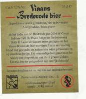 Fortbrouwerij Duits & Lauret, Viaans Brederode Bier Fortbrouwerij Duits & Lauret, Viaans Brederode Bier