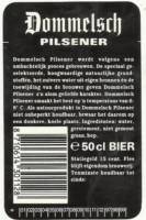 Dommelsche Bierbrouwerij, Dommelsch Pilsener Dommelsche Bierbrouwerij, Dommelsch Pilsener