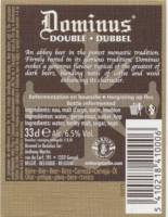 Brouwerij De Koningshoeven , Dominus Double - Dubbel Brouwerij De Koningshoeven , Dominus Double - Dubbel