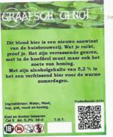 Graafsch Genot, (Honing Bier Munt)