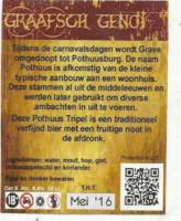Graafsch Genot, Pothuus Tripel Graafsch Genot, Pothuus Tripel