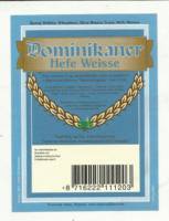 Groningse Bierbrouwerij, Dominikaner Hefe Weisse