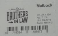 Brothers In Law Brewing, Maibock Brothers In Law Brewing, Maibock