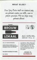 Gulpener Bierbrouwerij, (Spicy Porter)  What Else?