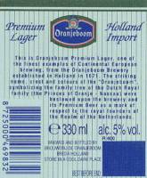 Oranjeboom Bierbrouwerij, Oranjeboom Premium Lager Holland Import