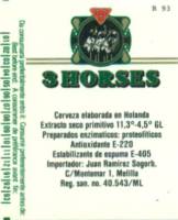 Oranjeboom Bierbrouwerij, 3 Horses