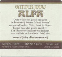 Alfa (Meens Bierbrouwerij), Alfa Edel Pils