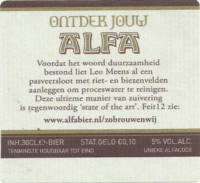 Alfa (Meens Bierbrouwerij), Alfa Edel Pils