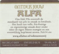 Alfa (Meens Bierbrouwerij), Alfa Edel Pils