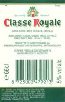 Oranjeboom Bierbrouwerij, Classe Royale