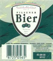 Oranjeboom Bierbrouwerij, (Hobbs) Pilsener Bier