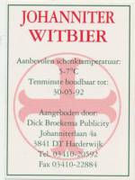 Brouwerij De Leeuw (Valkenburg), Johanniter Witbier