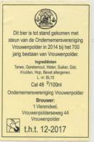 Vierendeel, Vrouwenpolders (Blondje)