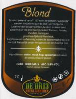 Brouwerij de Drie Heerlijkheden, Blond Brouwerij de Drie Heerlijkheden, Blond