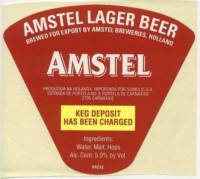 Heineken, Amstel Beer Lager