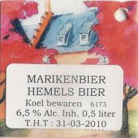 Stadsbrouwerij De Hemel, Marikenbier Hemels Bier