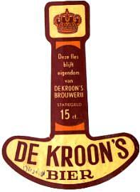 Bierbrouwerij De Kroon (Oirschot), De Kroon's Bier