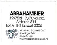 Maasland Brouwerij, Abraham Bier