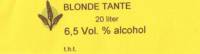 Brouwerij Onder De Linden, Blonde Tante