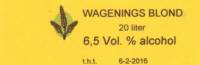 Brouwerij Onder De Linden, Wagenings Blond