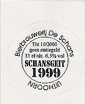 Bierbrouwerij De Schans, Schansgeit 1999