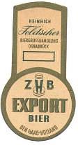 Zuidhollandse Bierbrouwerij (ZHB), Z.H.B. Export Bier