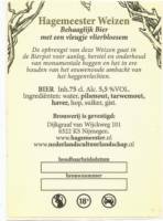 Brouwerij d'n Drul, Hagemeester Weizen